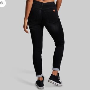 Classic high rise Black Women's Jeans